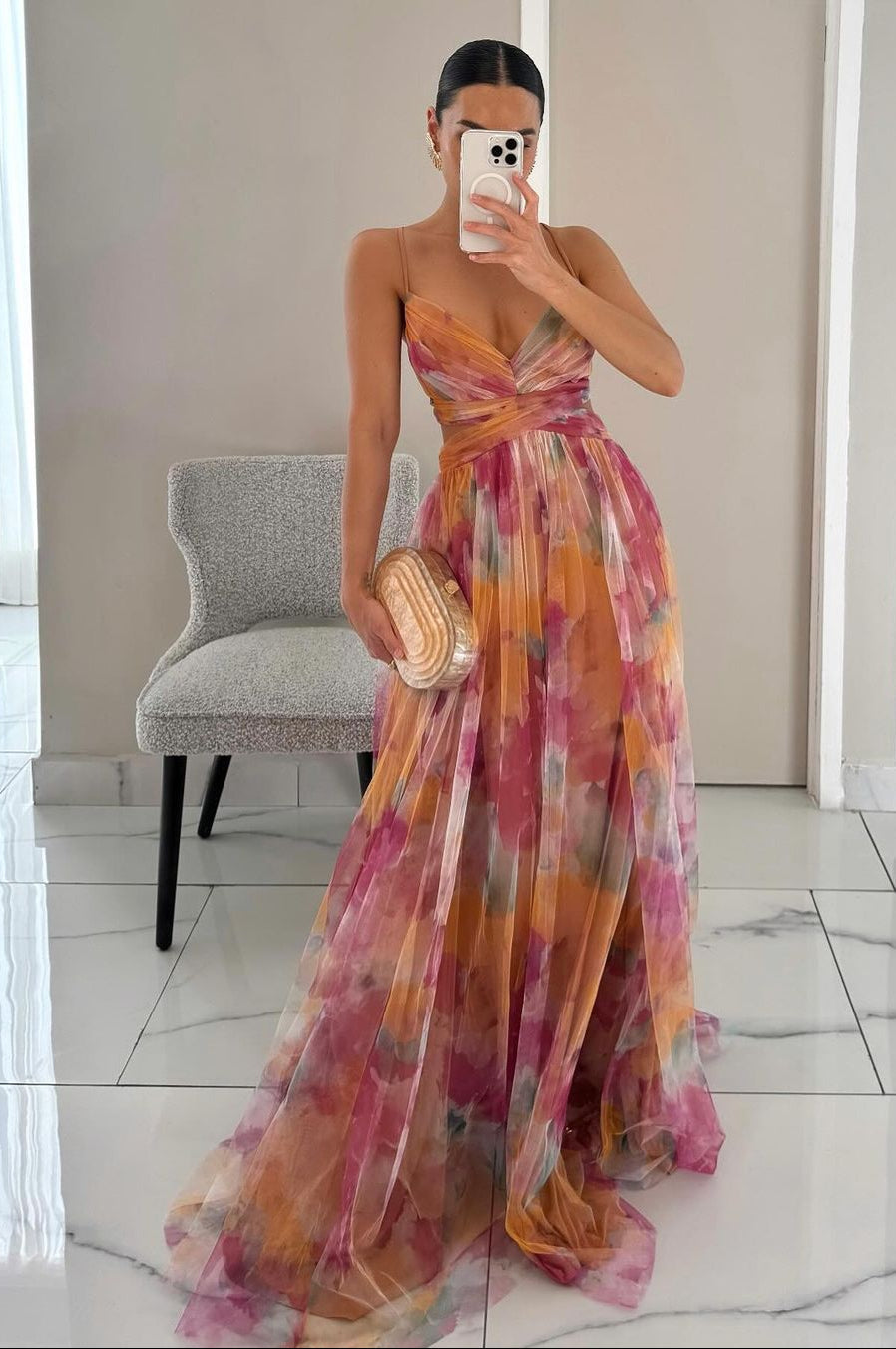Imogen | Splendido abito lungo - MODENZA