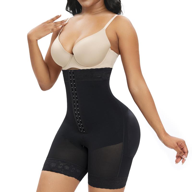 Guaina modellante per donna con controllo della pancia e guaina completa con seno aperto
