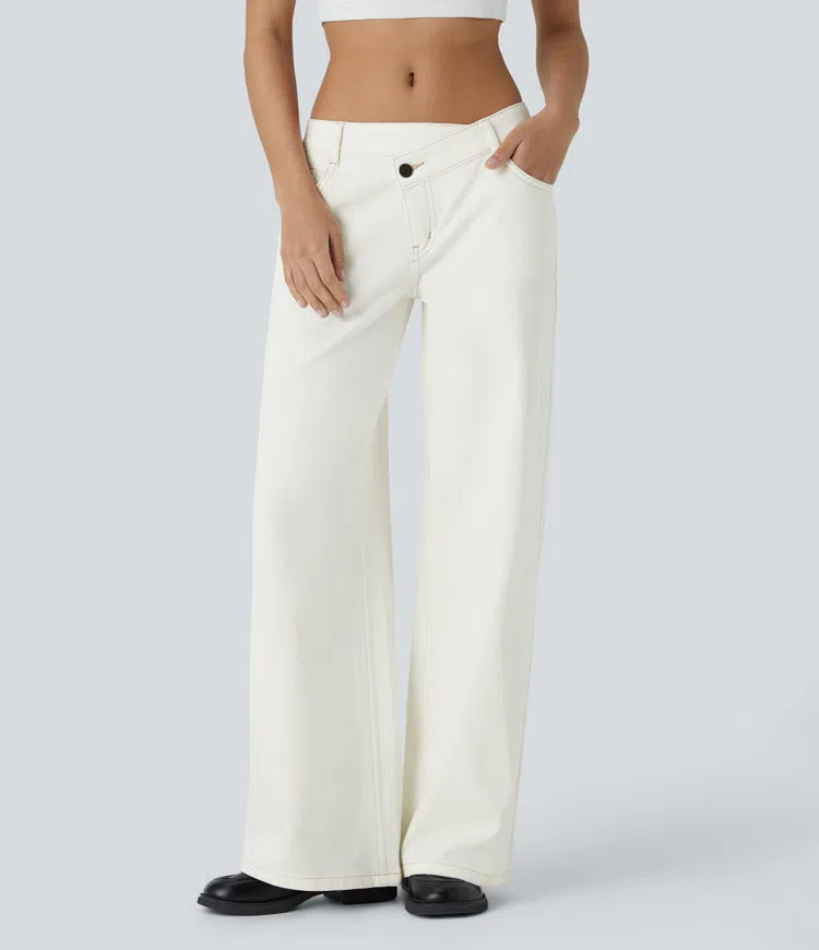 MODENZA™ Halara Low Zip - Estilo y comodidad