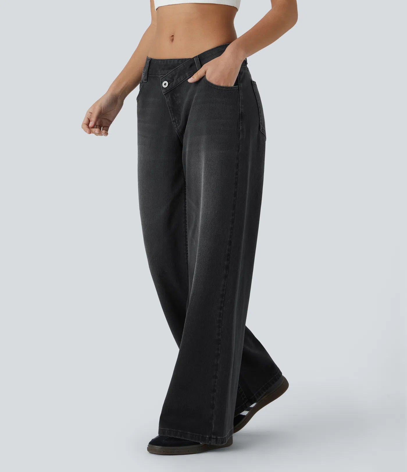 MODENZA™ Halara Low Zip - Estilo y comodidad