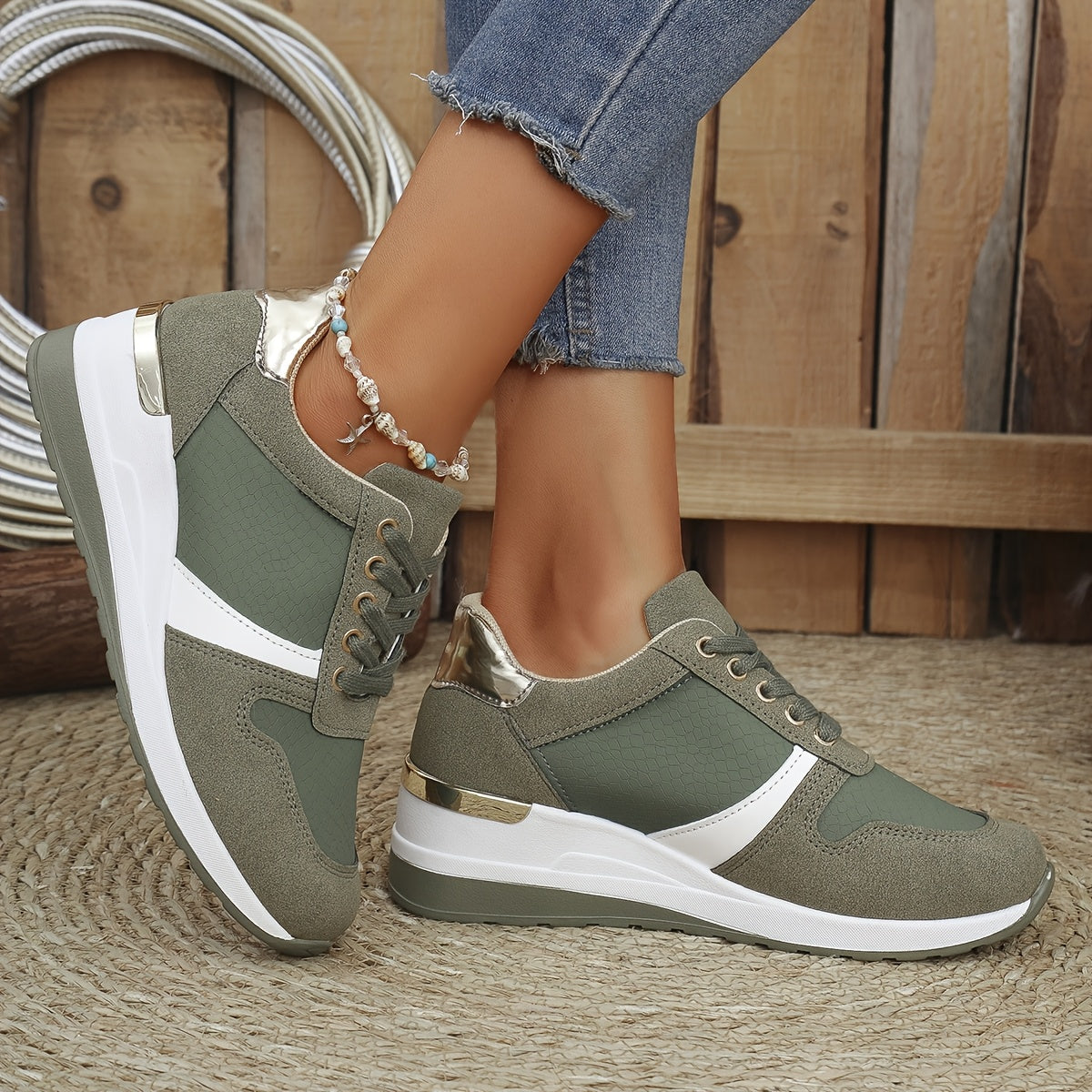 Chaussure Ellington à semelle tacco comfort compensato 