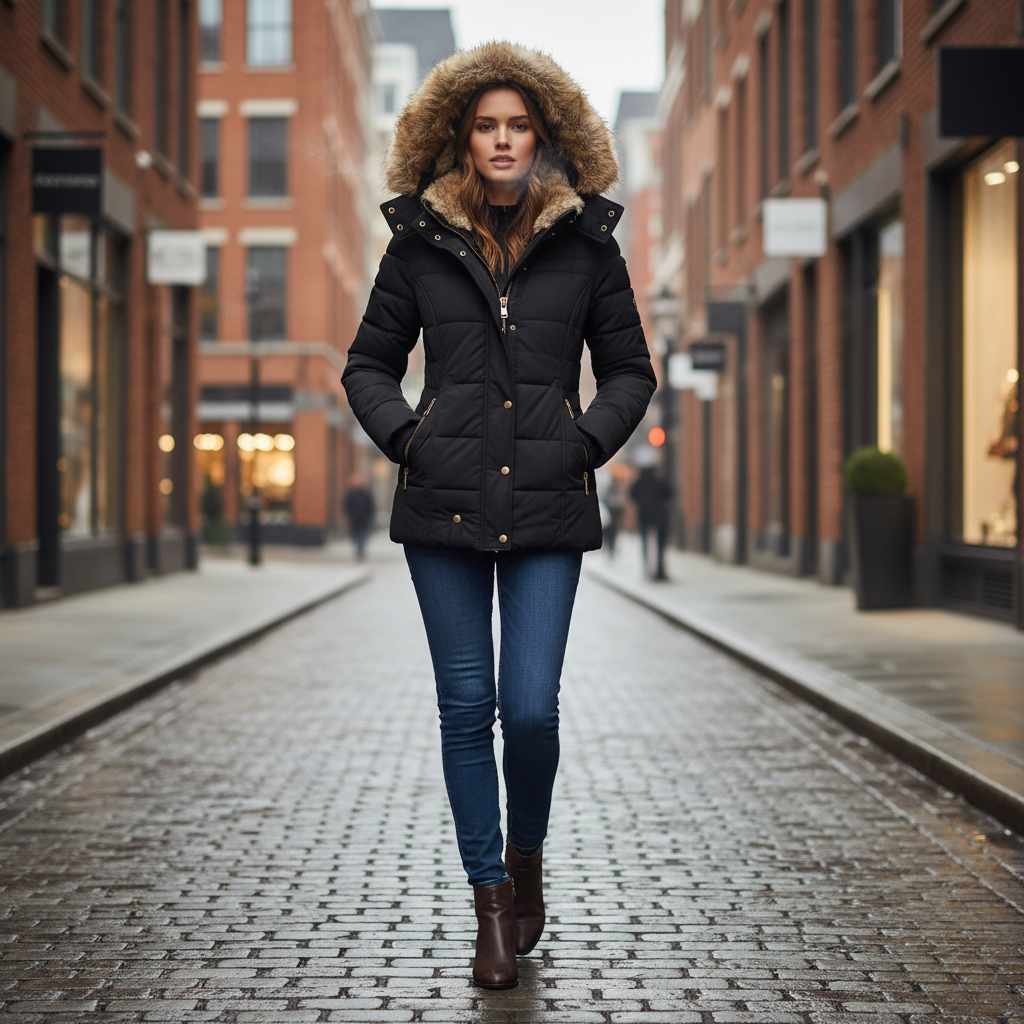 MODENZA™ Anna Abrigo Winter Luxe