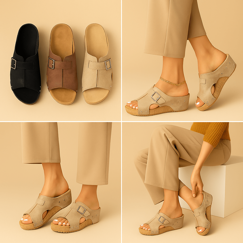 Zoccoli Glam Lift™: sali di qualche centimetro con stile