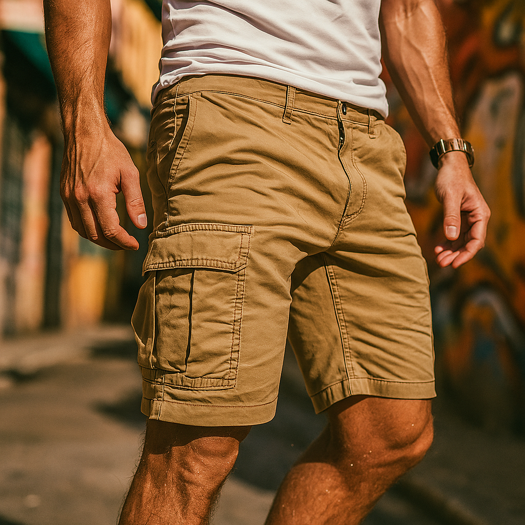 CargoTrail - Pantaloni cargo in cotone