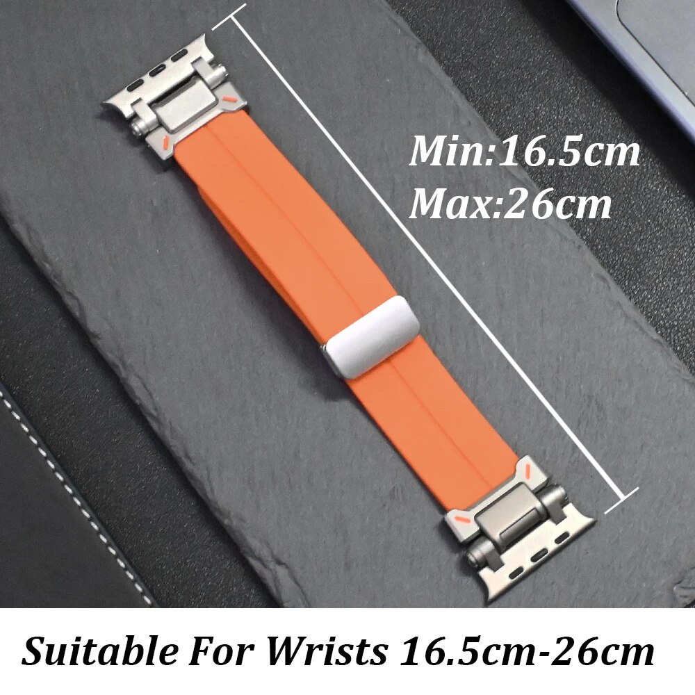 Pursuit Silicone Apple Watch Band