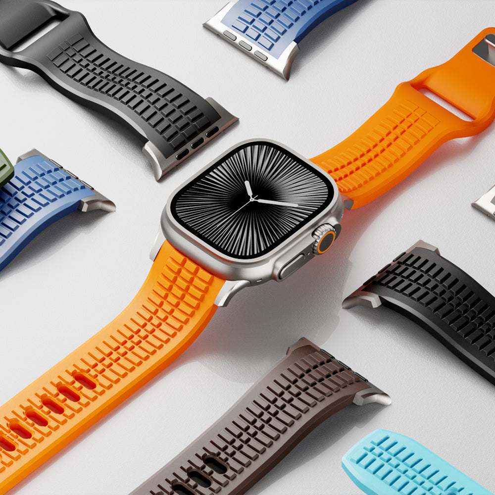 Zephyr Silicone Apple Watch Band