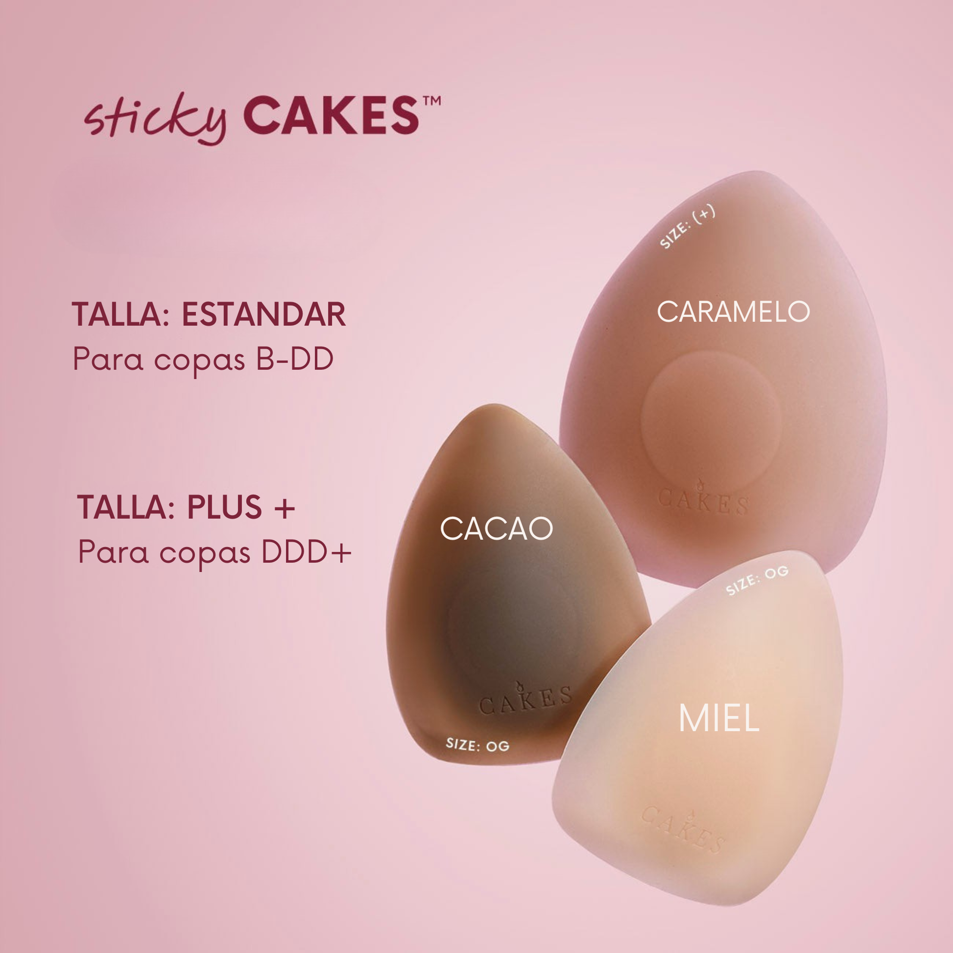 sticky CAKES MODENZA™ - triangulos