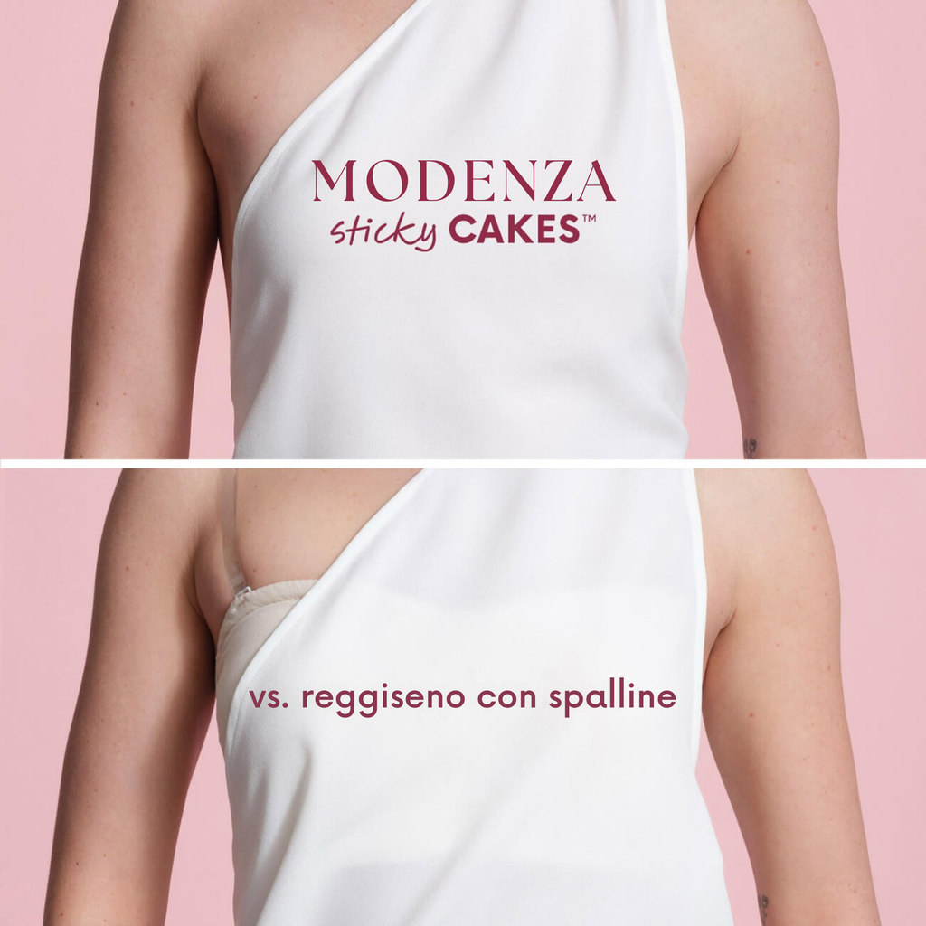 sticky CAKES circles™ - Reggiseno invisibile - Adesivo naturale
