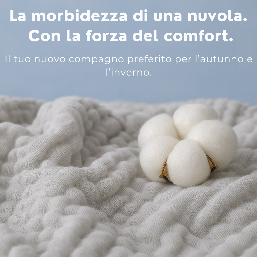 Coperta in Mussola MODENZA™ – Ho dormito profondamente, ho dormito profondamente