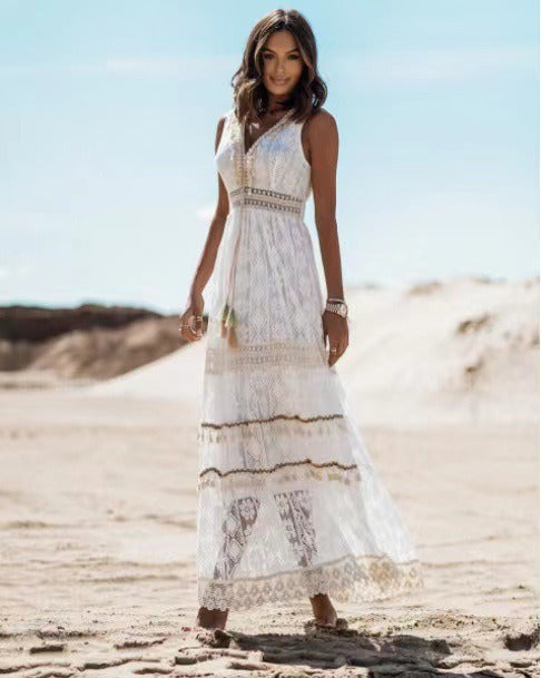 Ariel™ - Elegante abito in stile bohémien 