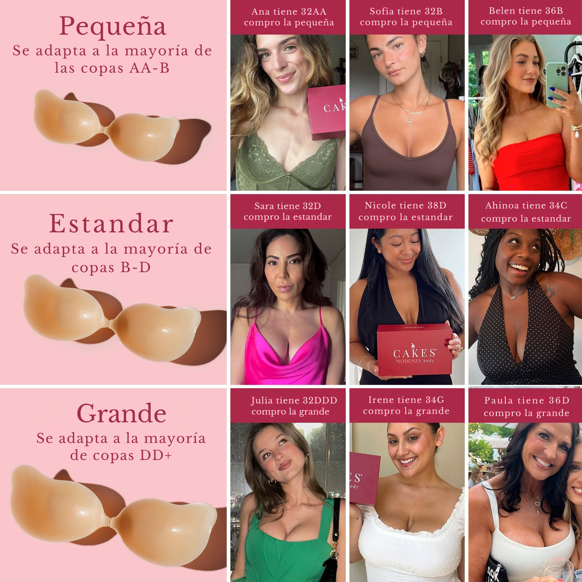 Reggiseno Push Up Invisibile - MODENZA