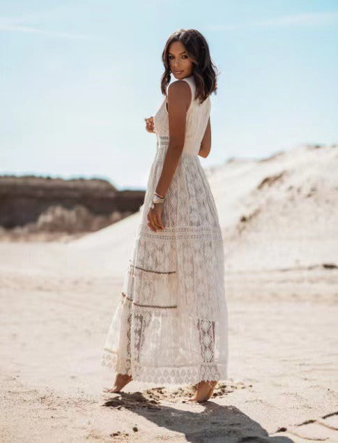 Ariel™ - Elegante abito in stile bohémien 