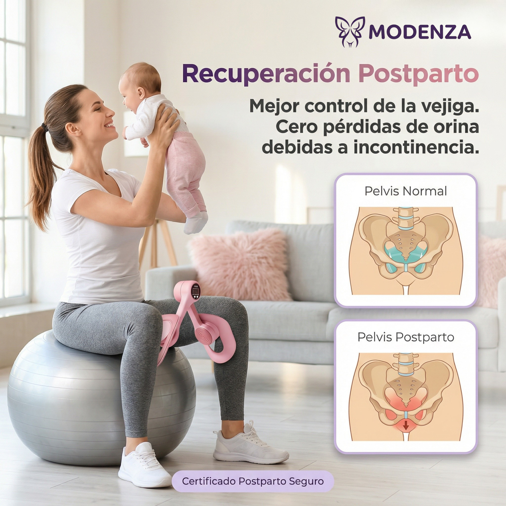 Fit Pelvick™ Fortalece Suelo Pelvico y Puernas