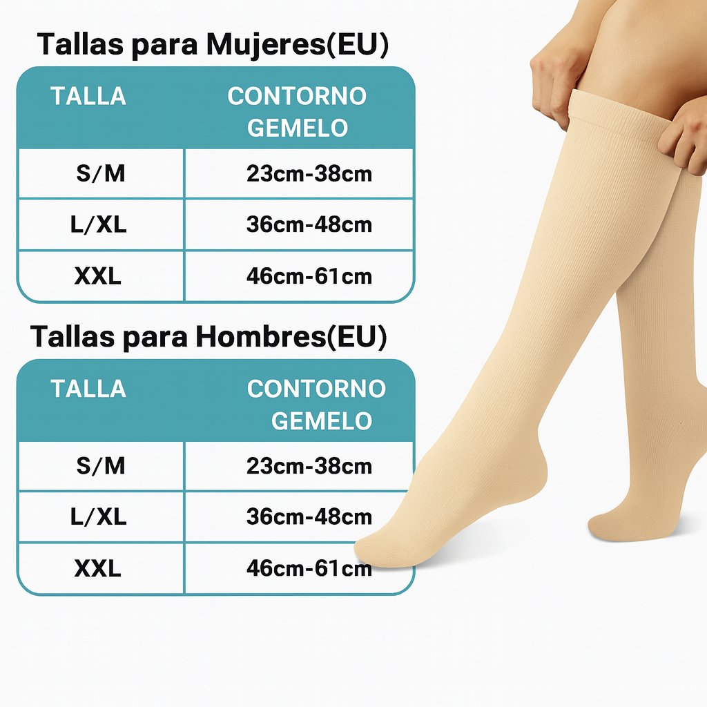 MODENZA Everstride™ Medias de compresión - Para Alivio del Dolor
