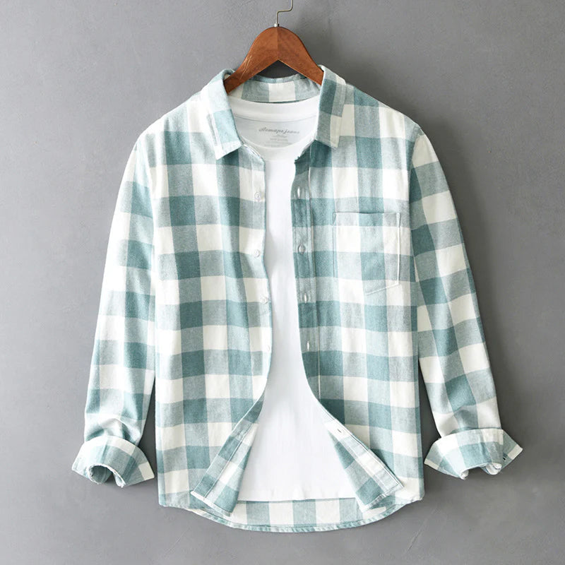 Classic Brushed Cotton Check Shirt