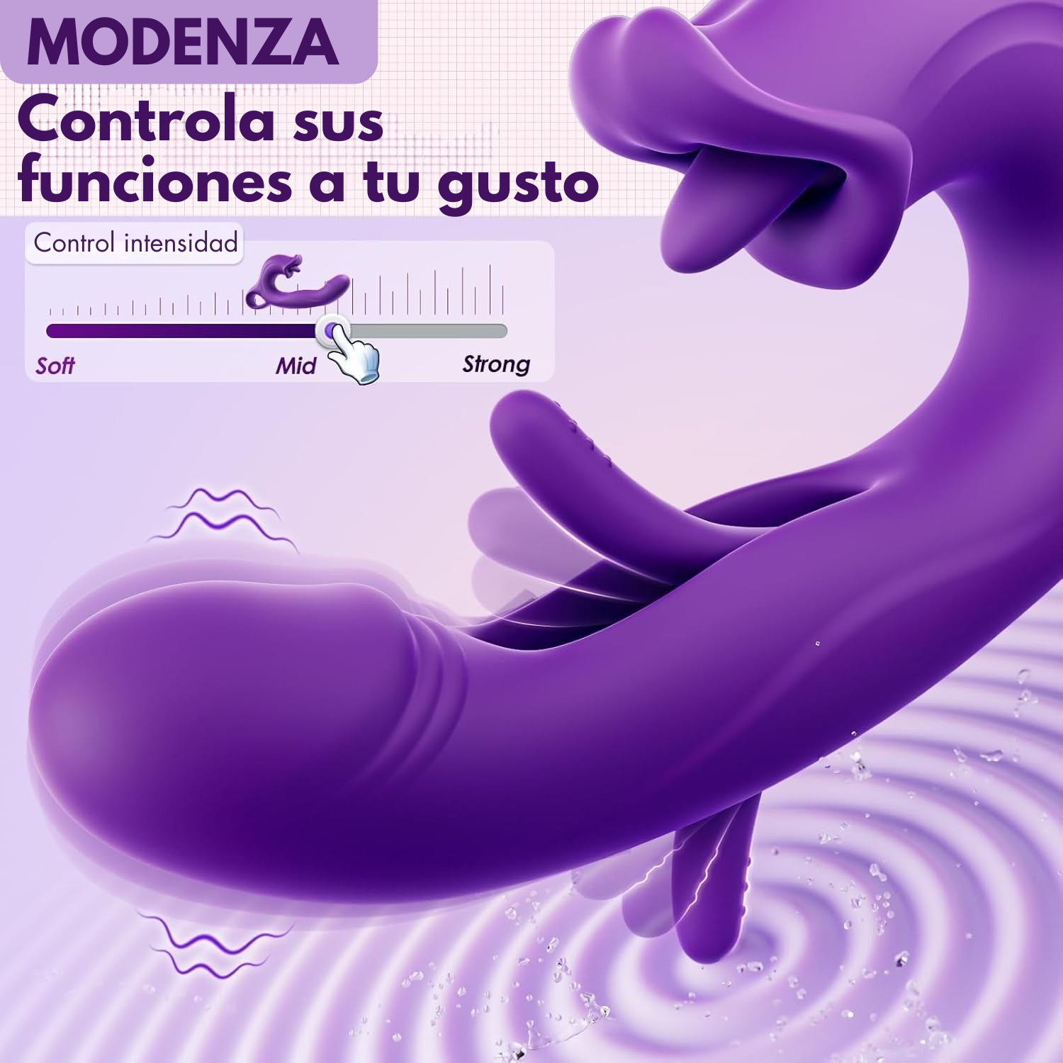 MODENZA Pelvi Wave™ 4 en 1 | fortalece tu suelo pélvico