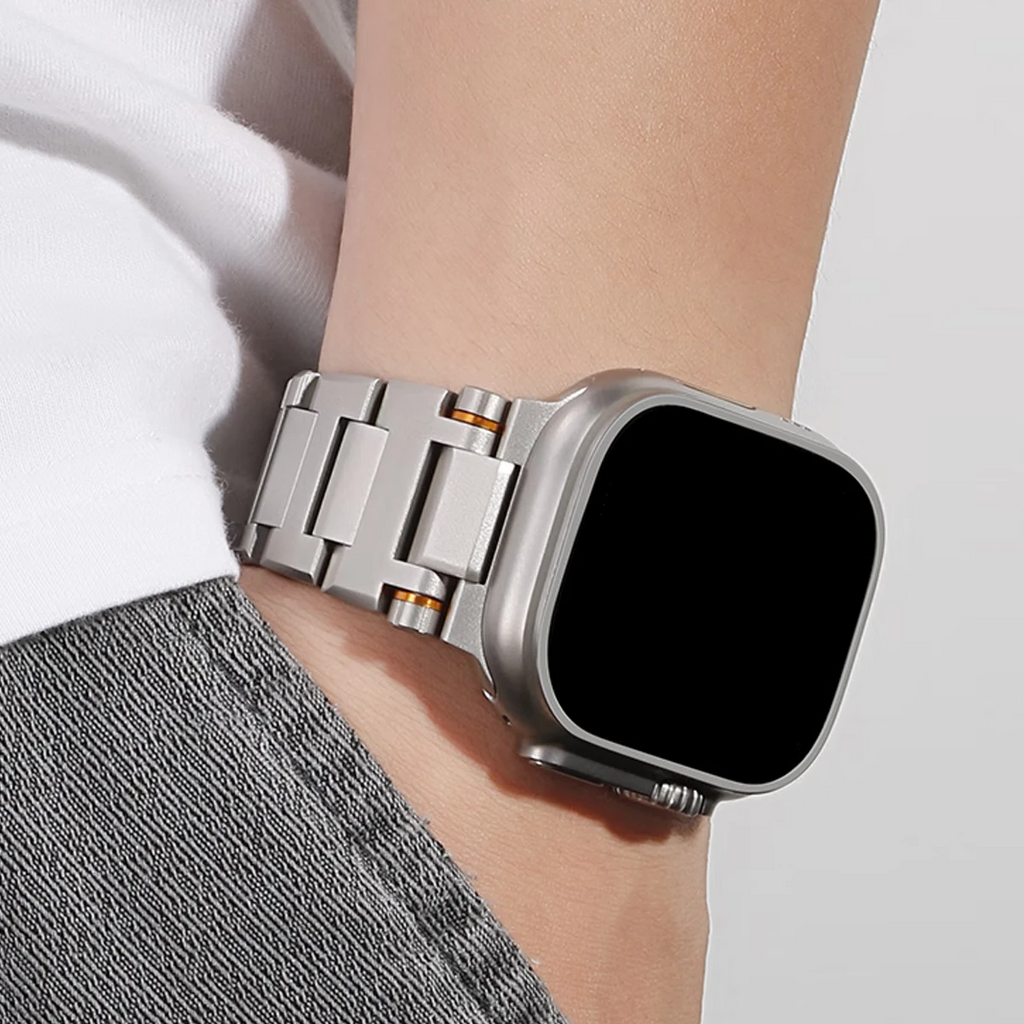 Polaris Stainless Steel Apple Watch Band