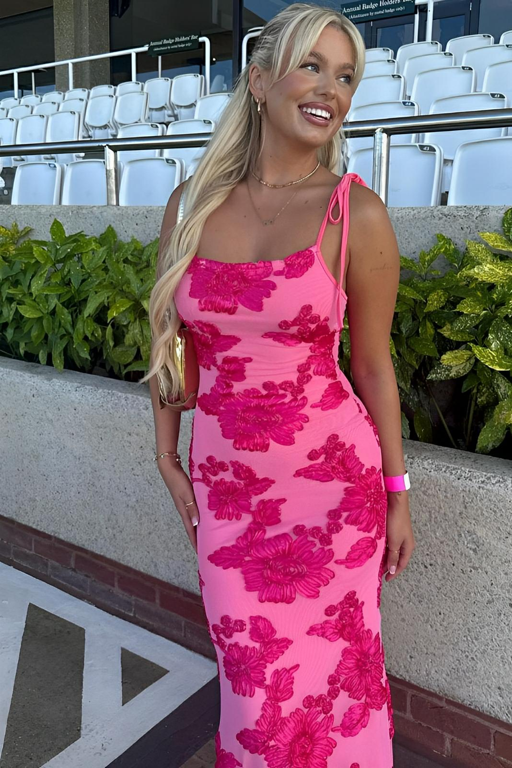 Tessaglia | Rosette Sheer Maxi - MODENZA