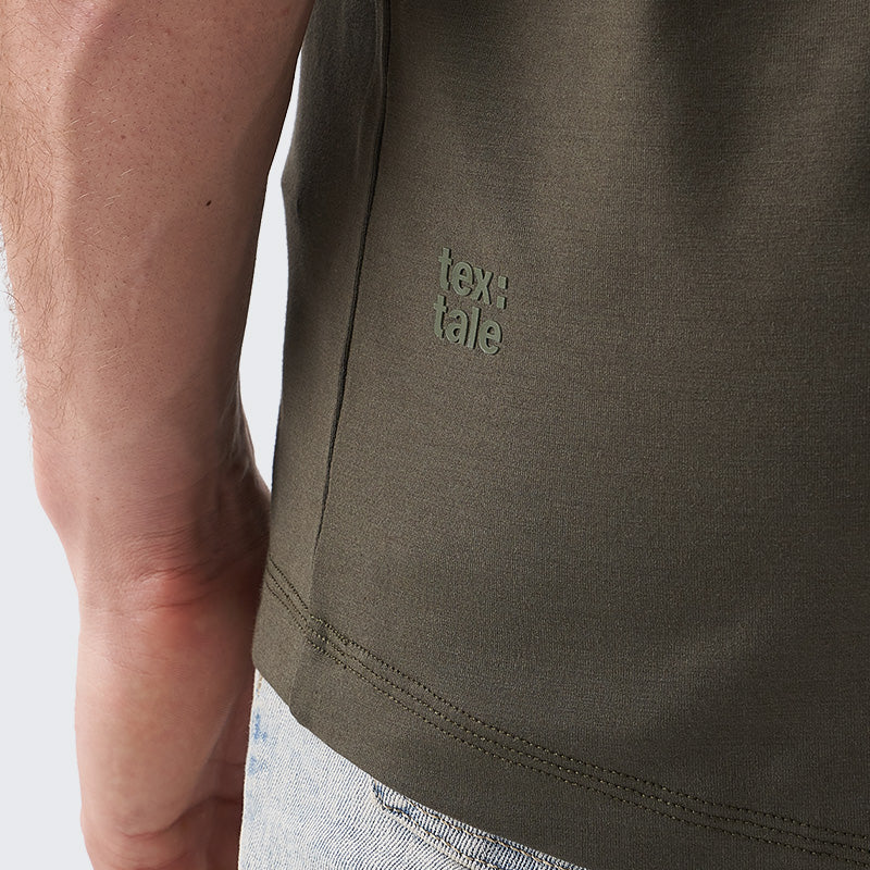 _FRESH Maglietta con firma antimacchia
