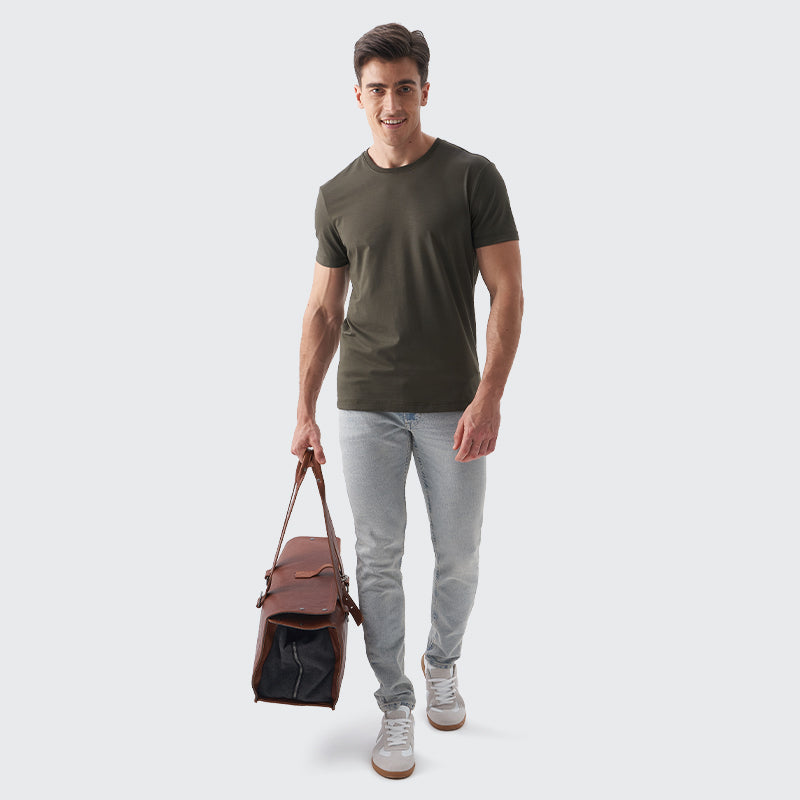 _FRESH Maglietta con firma antimacchia