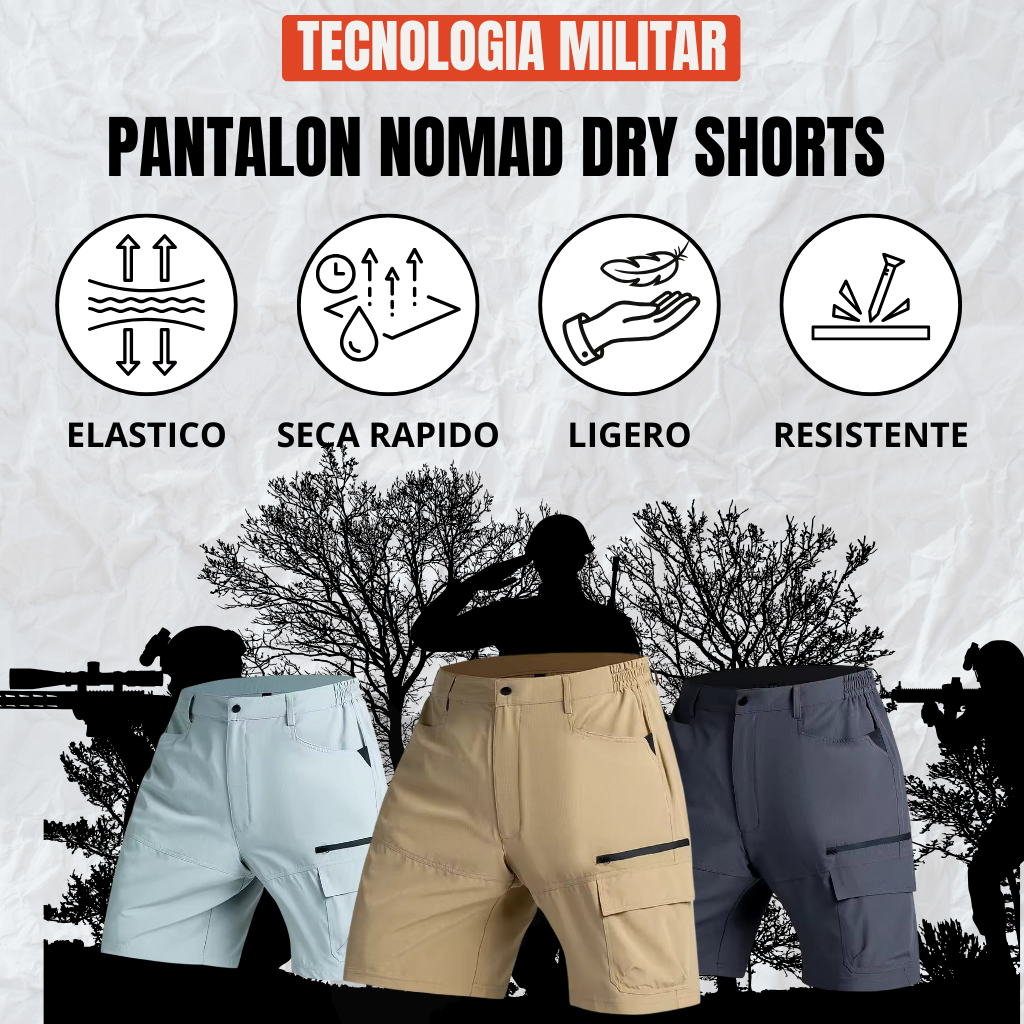 MODENZA™ - Pantaloncini Nomad Dry - Non lasciare che nulla ti fermi