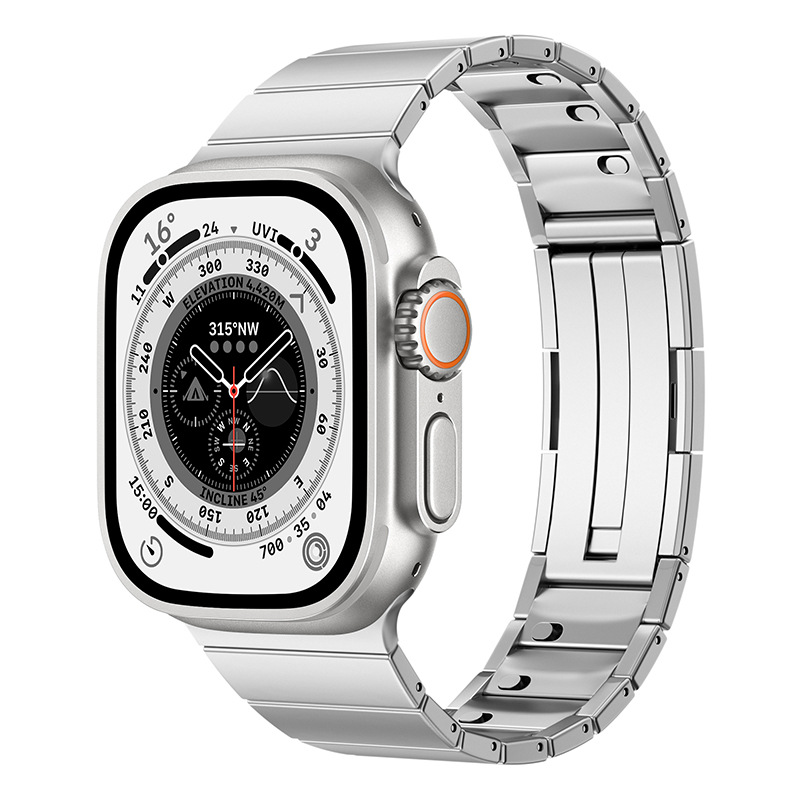 Eclipse Stainless Steel Apple Watch Band