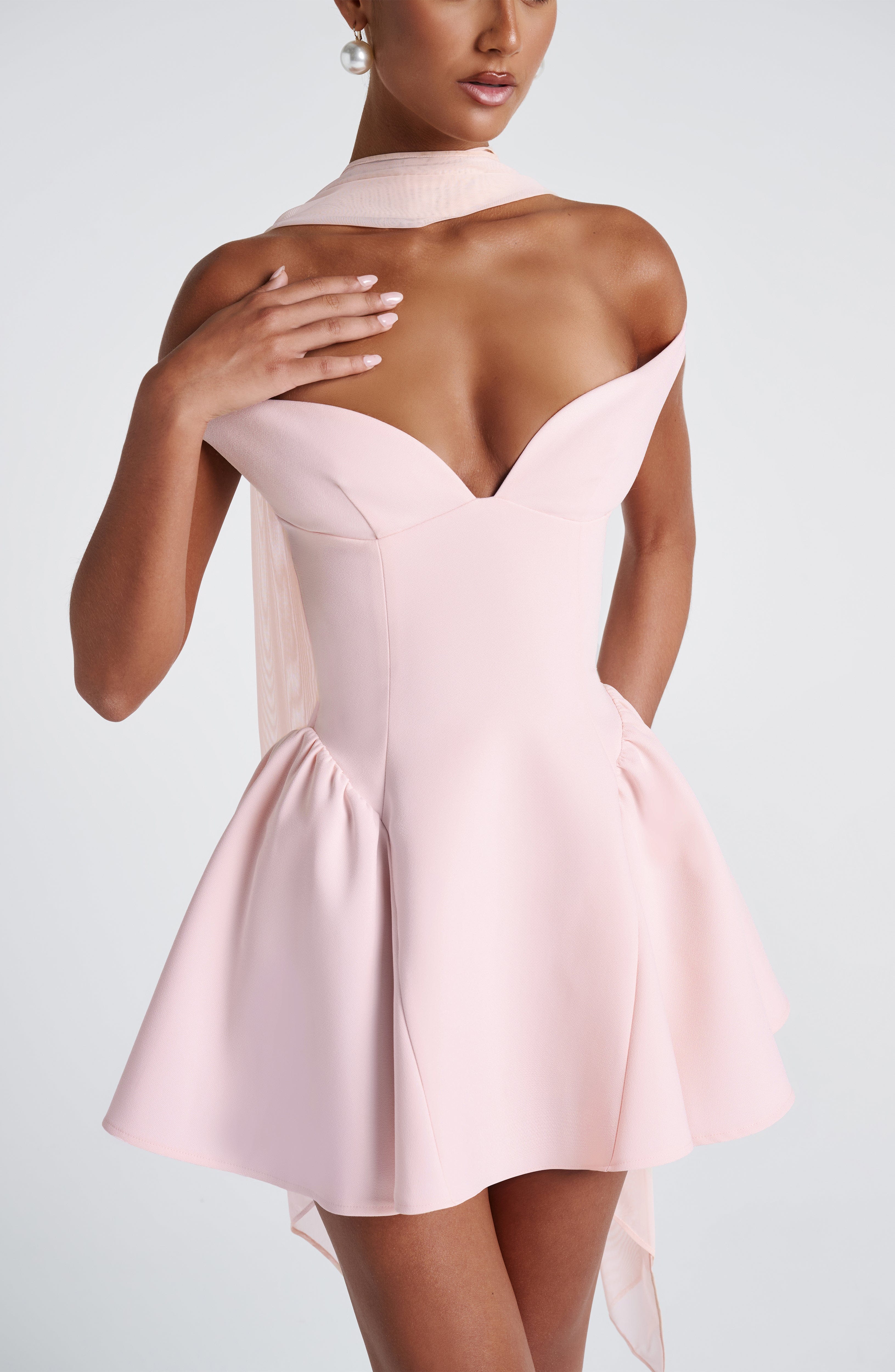 Mini abito Marla - Blush