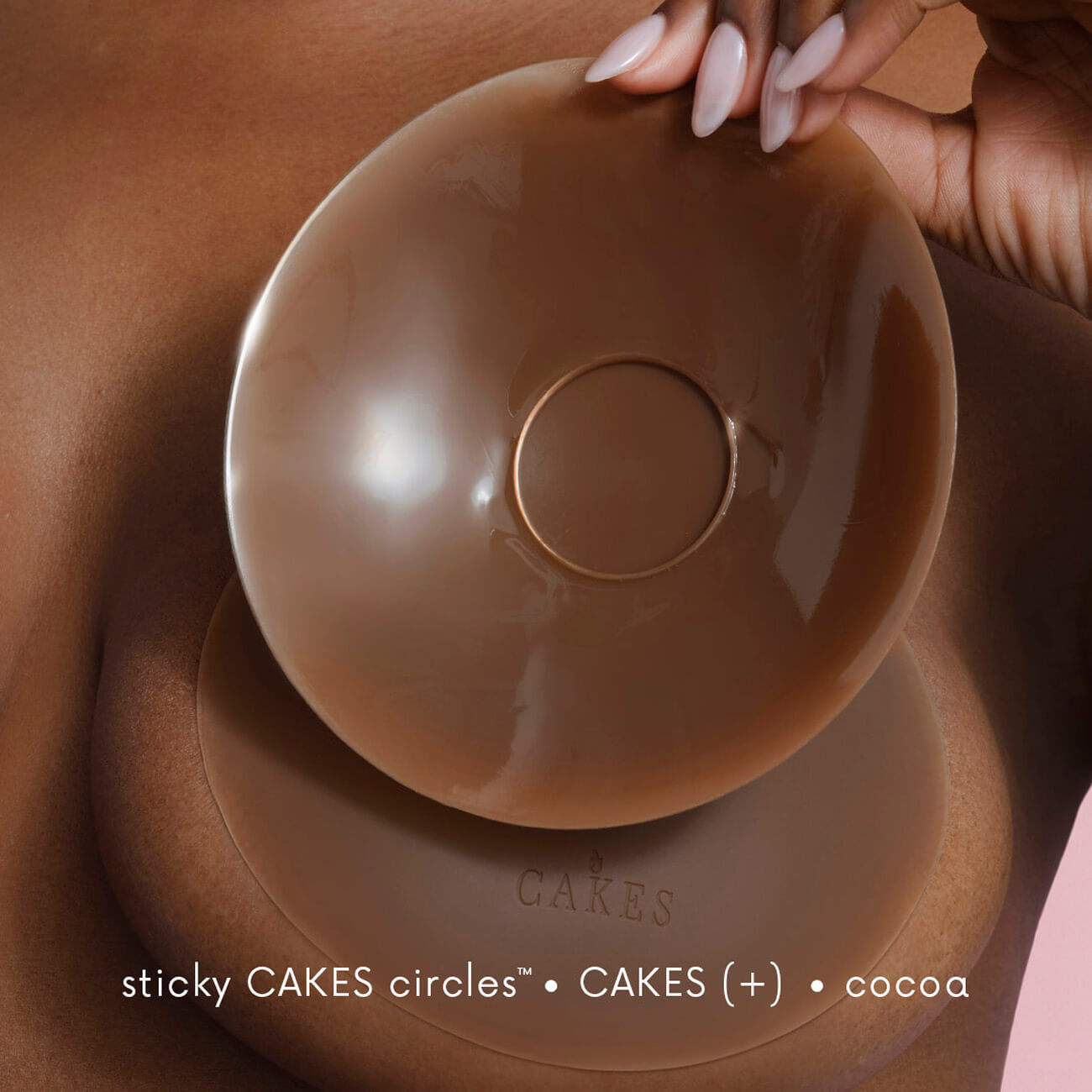 sticky CAKES circles™ - Reggiseno invisibile - Adesivo naturale